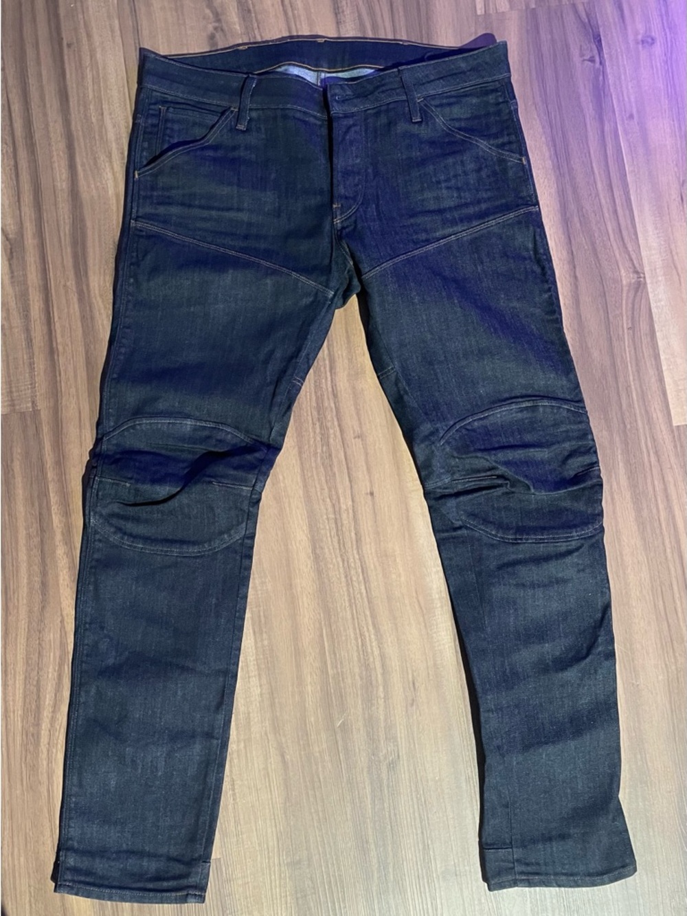 G-Star Raw Black Skinny Moto Jeans